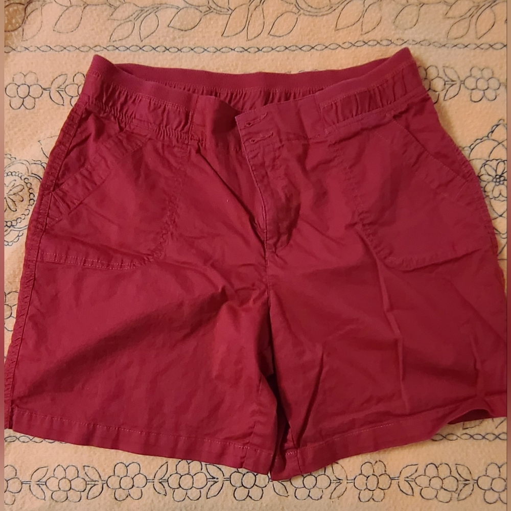 George Women's Burgundy Shorts